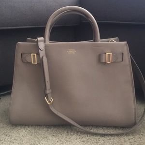 Vince Camuto Leather Mauve Handbag